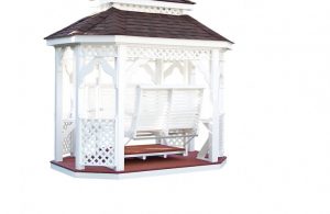 6x9 Gazebo Swing Vinyl