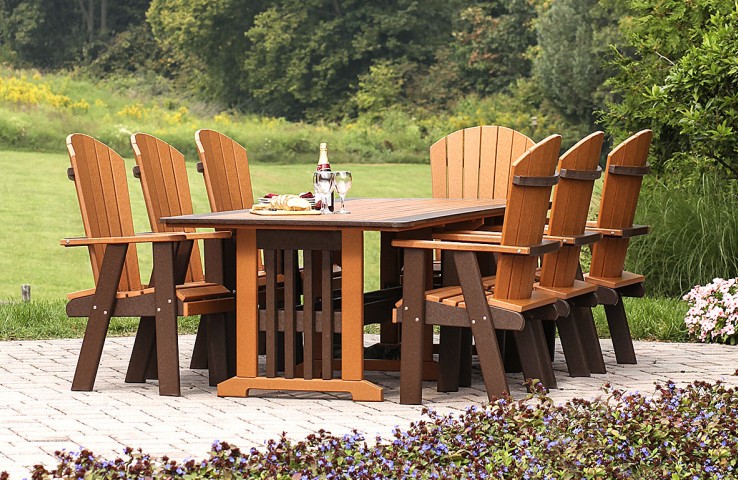 Outdoor Dining Amish Depot, Composite Outdoor Furniture Amish
