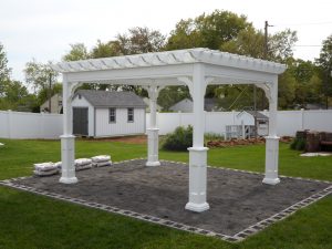 10x12 Vinyl Traditional Pergola