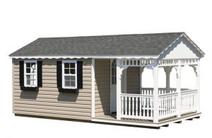 10x18 Vinyl Pool House