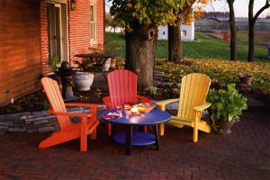 conversation table evening