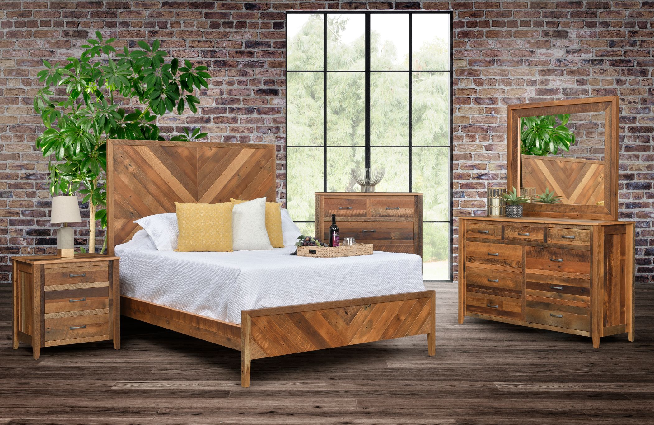 barnwood bedrooms - amish depot