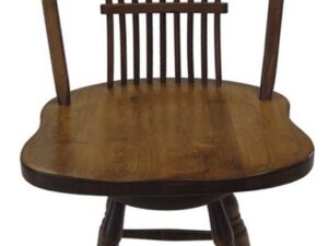 Wheat back swivel stool