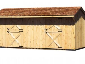 10x24-Horse-Barn-with-Cedar-Roof