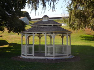 Vinyl Oval Gazebo