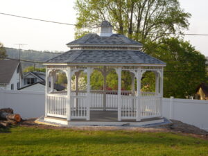 Oval Vinyl Gazebo
