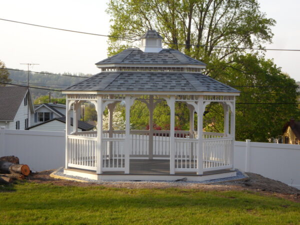 Oval Vinyl Gazebo