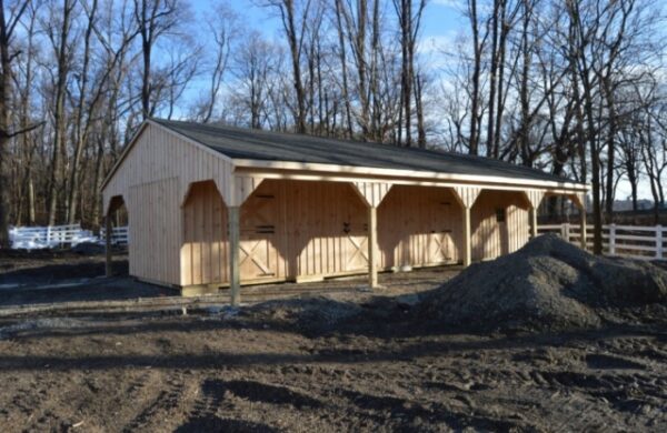 lean to barn