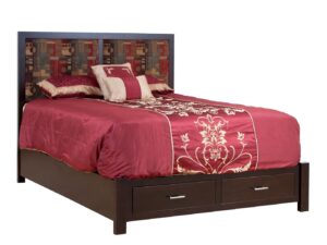tuscany fabric headboard footboard drawer
