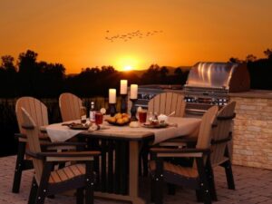 outdoor dining set