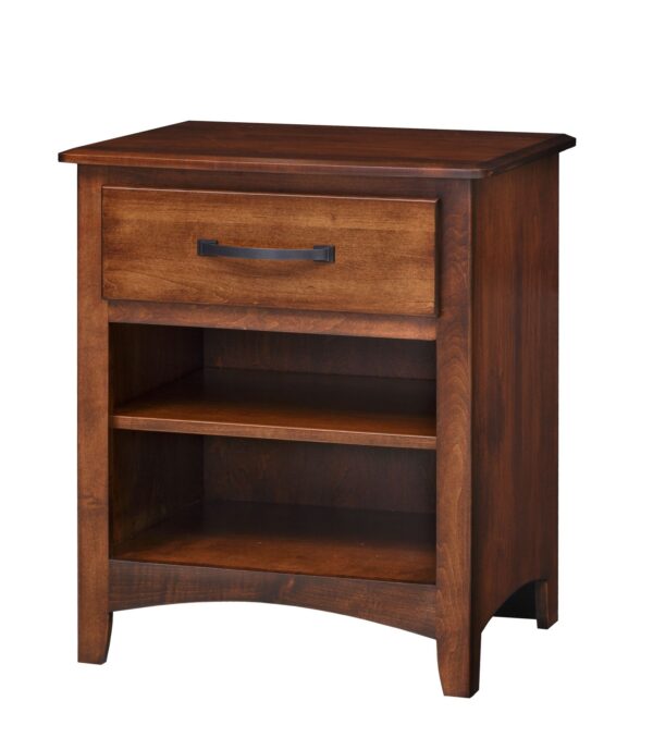 concord 1 drawer open shelf