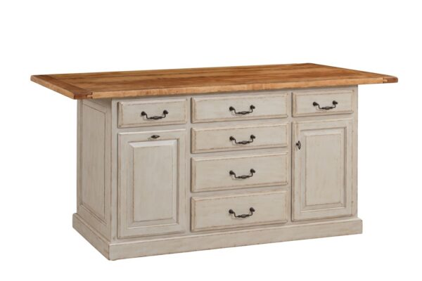 traditional rough sawn top bread board