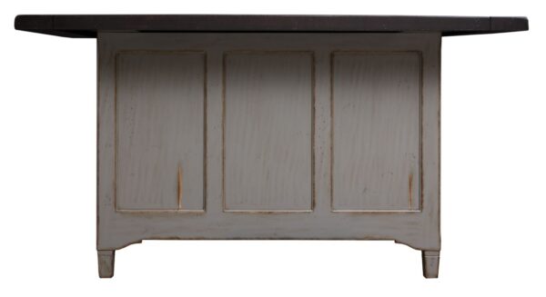 Lexington Island Rough Sawn Top with Bread Board Ends - Image 2