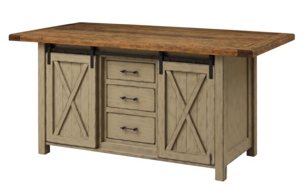 Lahoma island rough sawn top bread board