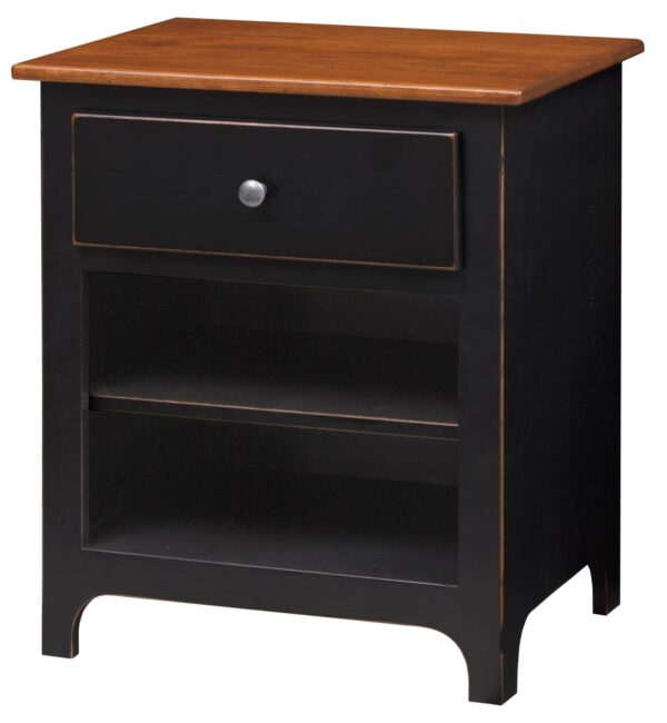 plymouth 1 drawer open shelf
