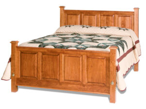 raised panel bed