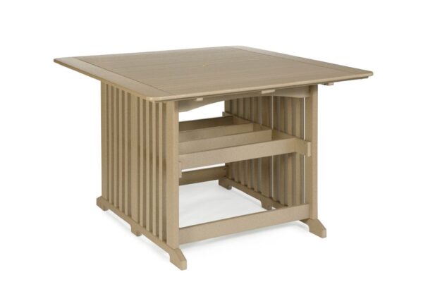 outdoor square table