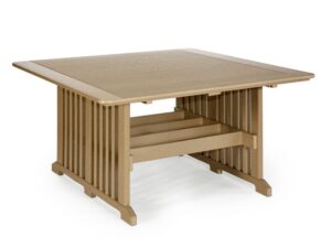 outdoor square table