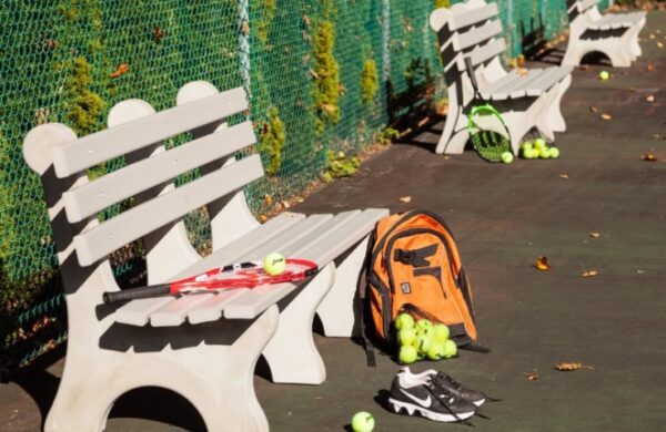 outdoor bench