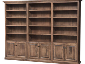 5 shelves triple