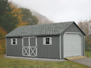 Backyard-A-Frame-Garage