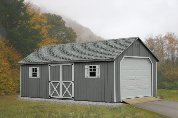 Backyard-A-Frame-Garage