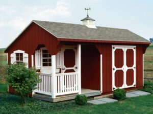 Backyard Carriage shed