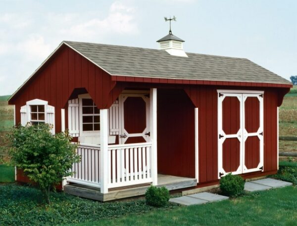 Backyard Carriage shed