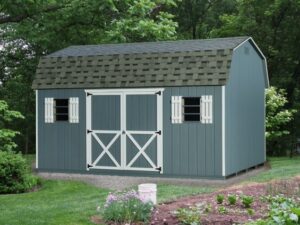 Backyard dutch shed