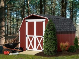 Backyard mini barn