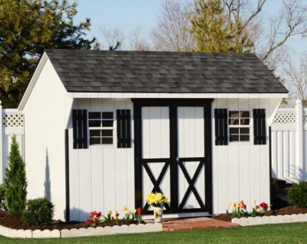 Backyard Quaker shed