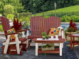 glider set leisure lawn