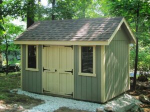 Elite A Frame shed clay