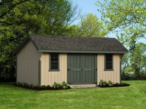 Elite Quaker beige shed