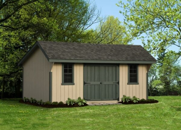 Elite Quaker beige shed