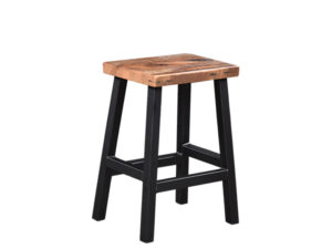 metal base stool