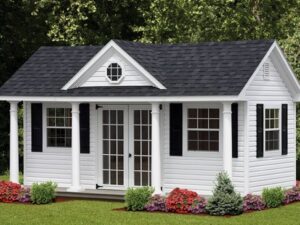 Vinyl A Frame Shed