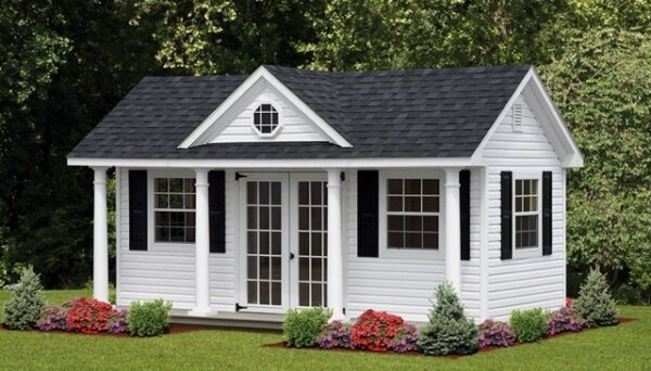 Vinyl A Frame Shed