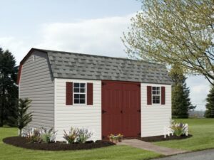 Backyard Dutch vinyl shed