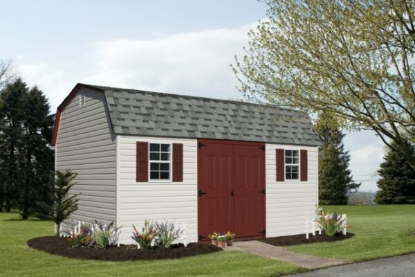 Backyard Dutch vinyl shed