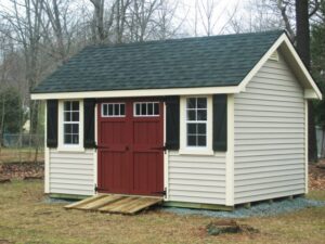 Vinyl Elite A Frame shed