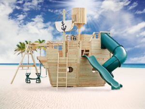 Eagle wood Playset