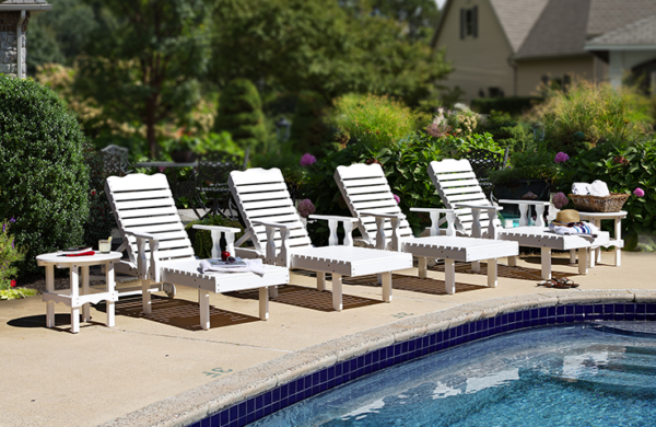 outdoor chaise leisure lawn