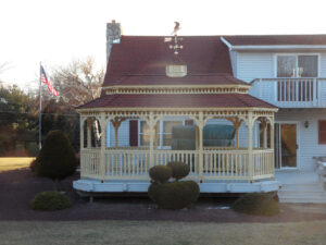 Oval Wood Gazebo
