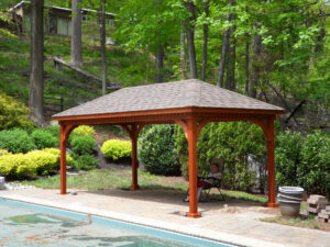 Traditional Wood Pavilion 10x20