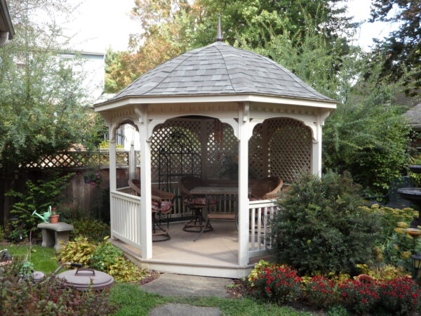 12' Octagon Gazebo Bell Roof - Image 3