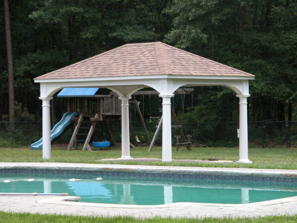Traditional Vinyl Pavilion 12×16 - Image 2