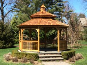 Colonial Wood Octagon Gazebo