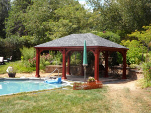 Traditional Wood Pavilion 14×20