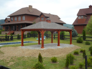 Traditional Wood Pavilion 14×24